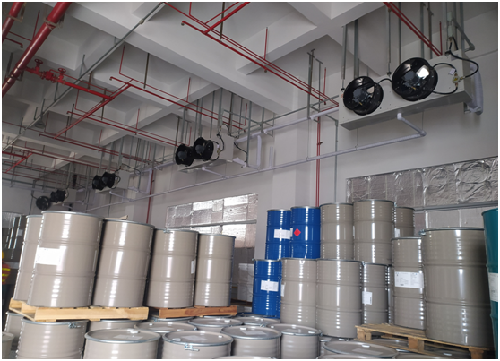 廣州百潤(rùn)捷物流金鑫倉(cāng)庫(kù)防爆空調(diào)項(xiàng)目